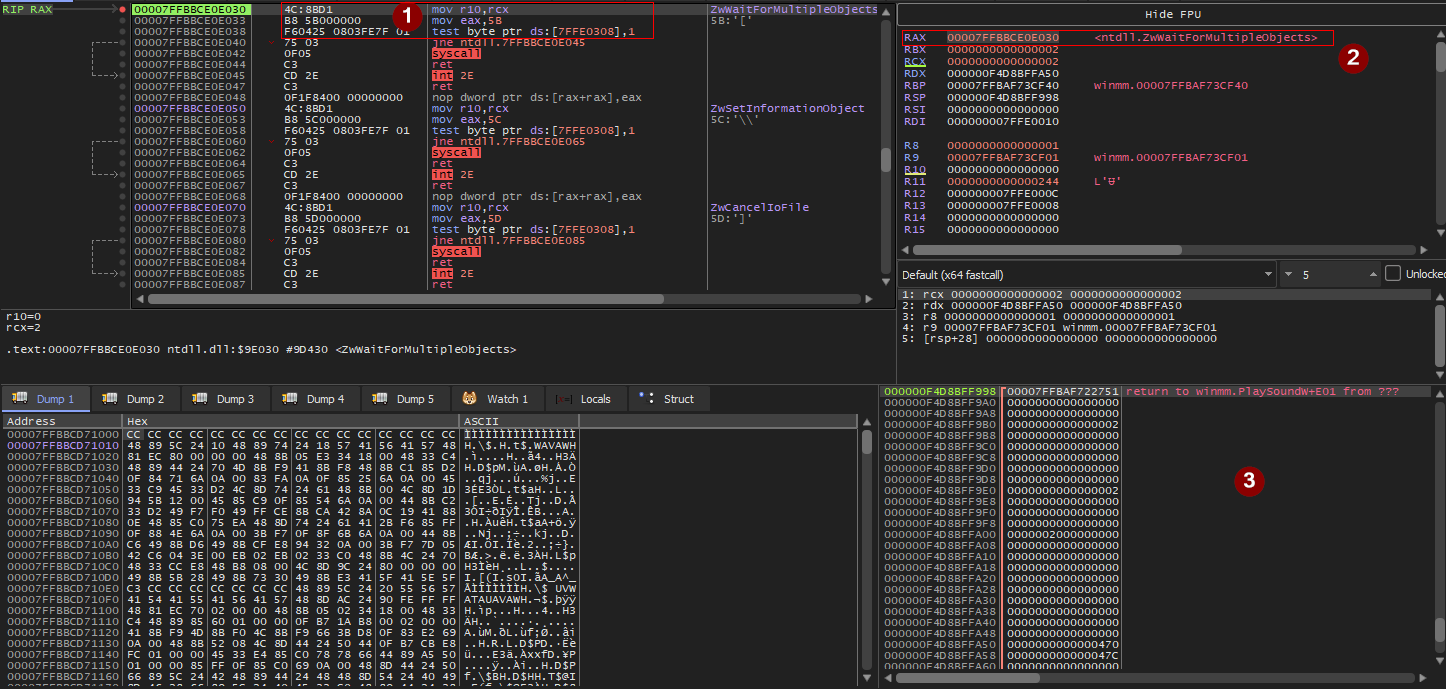 Debugger Function Restored